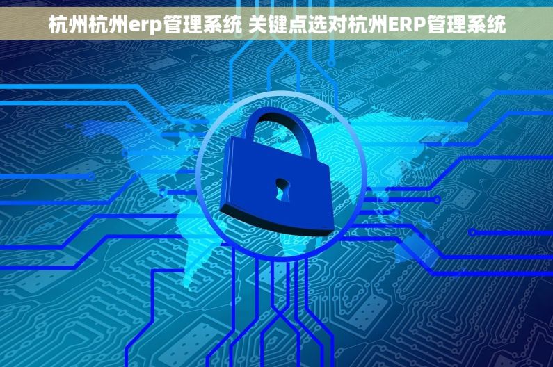 杭州杭州erp管理系统 关键点选对杭州ERP管理系统