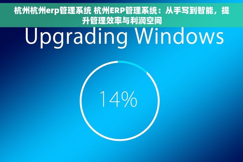 杭州杭州erp管理系统 杭州ERP管理系统：从手写到智能，提升管理效率与利润空间