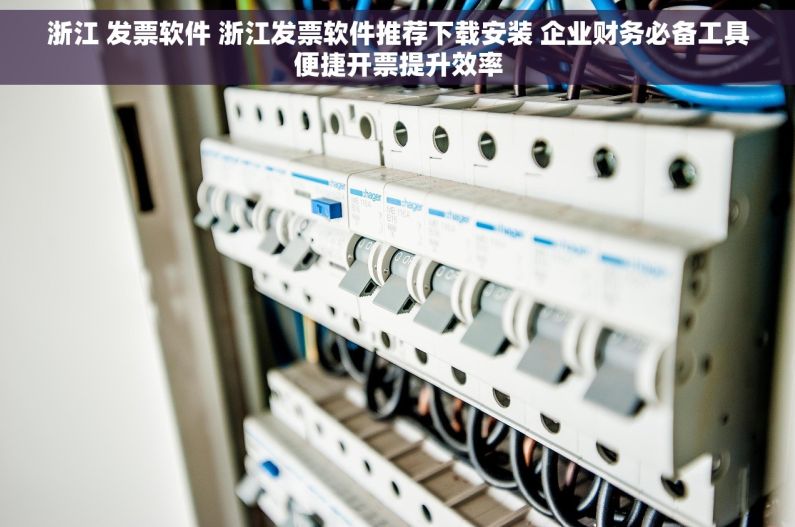 浙江 发票软件 浙江发票软件推荐下载安装 企业财务必备工具便捷开票提升效率