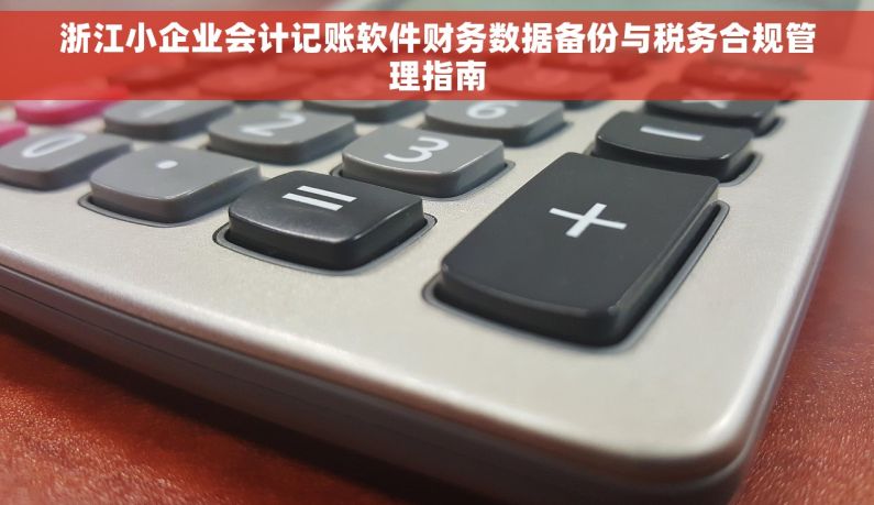 浙江小企业会计记账软件财务数据备份与税务合规管理指南