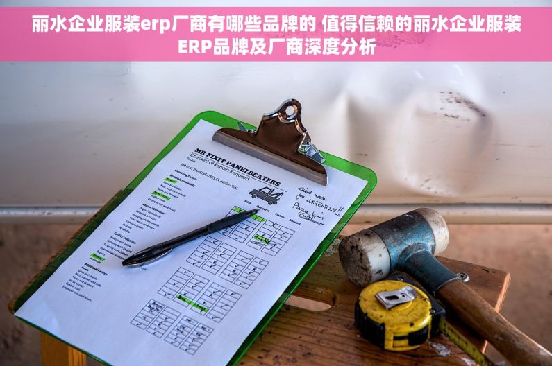 丽水企业服装erp厂商有哪些品牌的 值得信赖的丽水企业服装ERP品牌及厂商深度分析