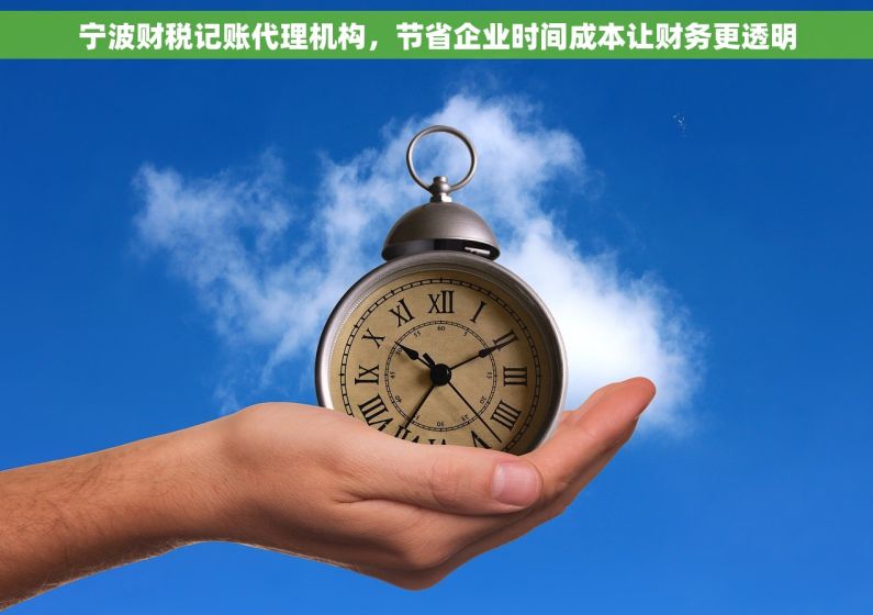 宁波财税记账代理机构，节省企业时间成本让财务更透明