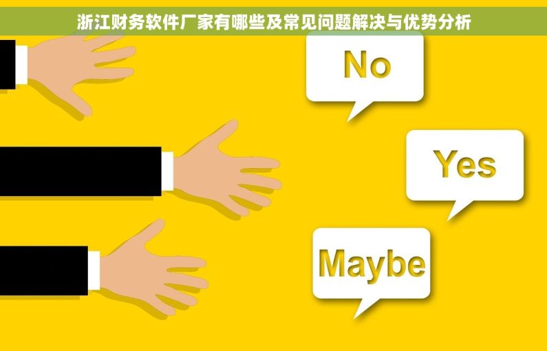 浙江财务软件厂家有哪些及常见问题解决与优势分析