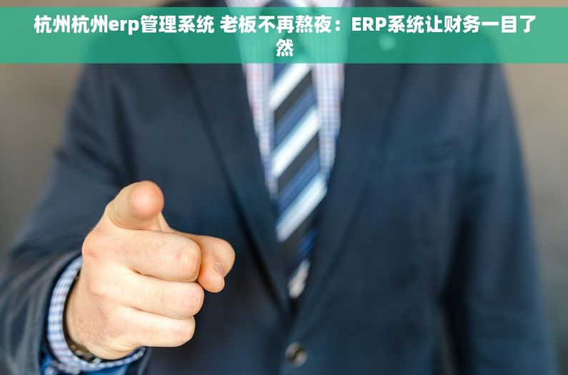 杭州杭州erp管理系统 老板不再熬夜：ERP系统让财务一目了然