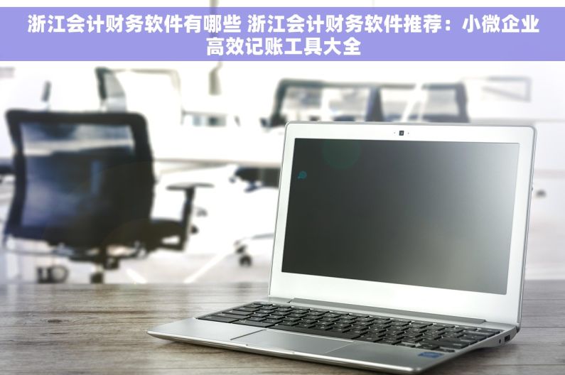浙江会计财务软件有哪些 浙江会计财务软件推荐：小微企业高效记账工具大全