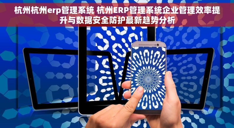 杭州杭州erp管理系统 杭州ERP管理系统企业管理效率提升与数据安全防护最新趋势分析