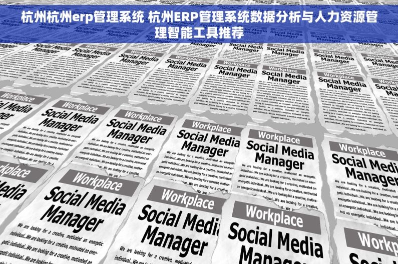 杭州杭州erp管理系统 杭州ERP管理系统数据分析与人力资源管理智能工具推荐