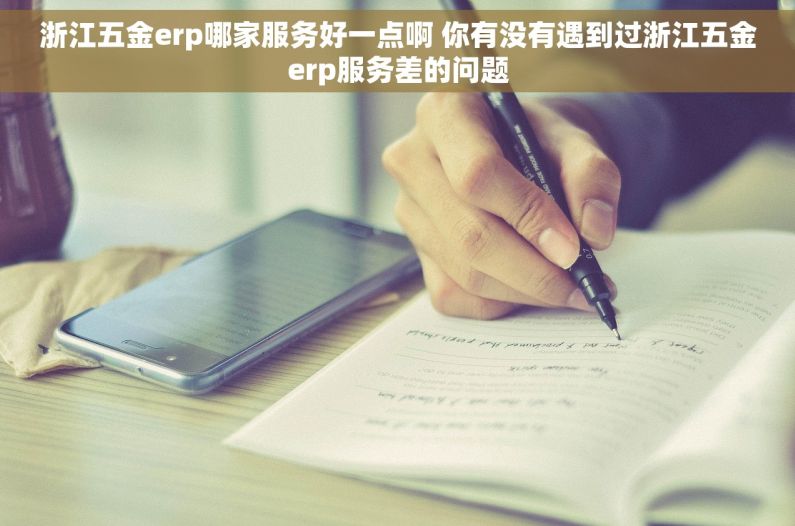 浙江五金erp哪家服务好一点啊 你有没有遇到过浙江五金erp服务差的问题