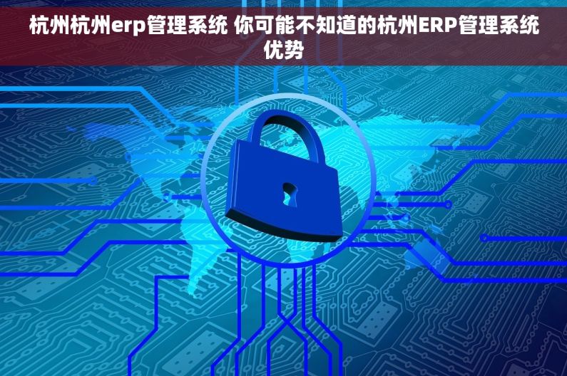 杭州杭州erp管理系统 你可能不知道的杭州ERP管理系统优势