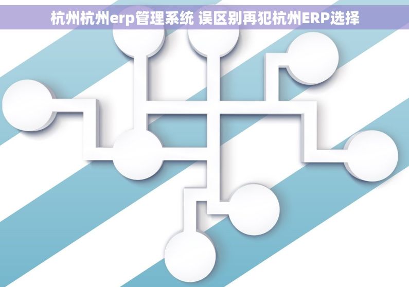 杭州杭州erp管理系统 误区别再犯杭州ERP选择