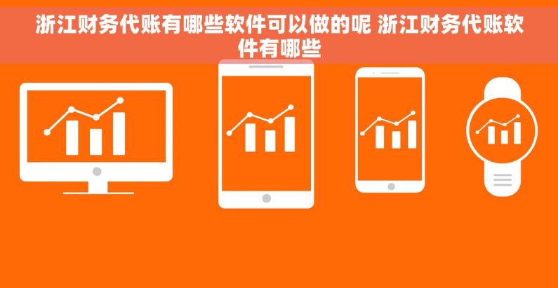 浙江财务代账有哪些软件可以做的呢 浙江财务代账软件有哪些