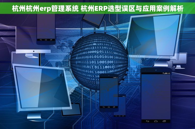 杭州杭州erp管理系统 杭州ERP选型误区与应用案例解析