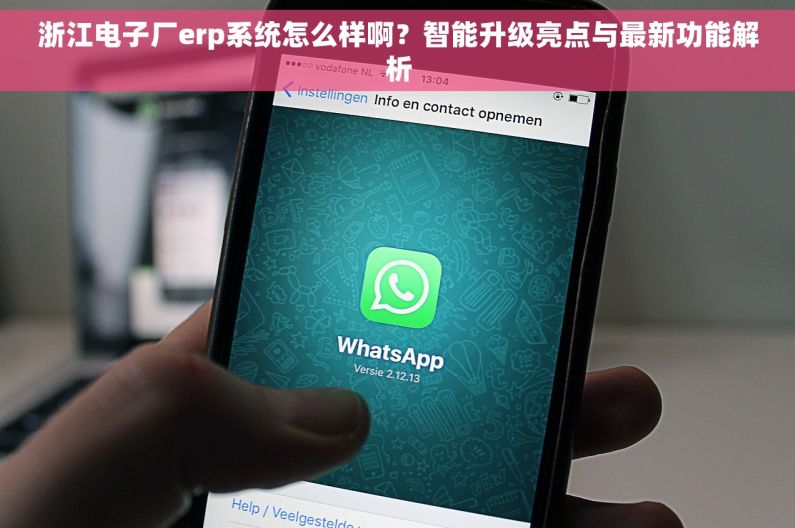 浙江电子厂erp系统怎么样啊？智能升级亮点与最新功能解析