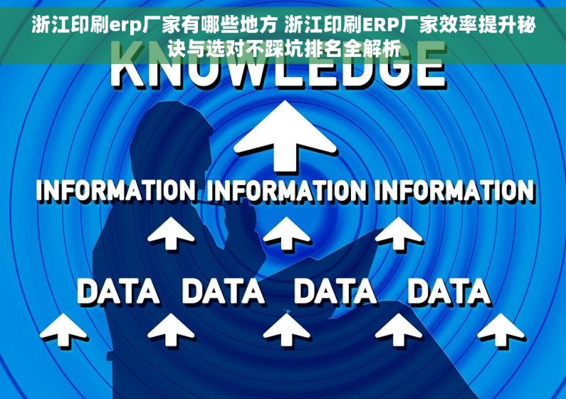 浙江印刷erp厂家有哪些地方 浙江印刷ERP厂家效率提升秘诀与选对不踩坑排名全解析