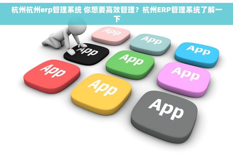 杭州杭州erp管理系统 你想要高效管理？杭州ERP管理系统了解一下