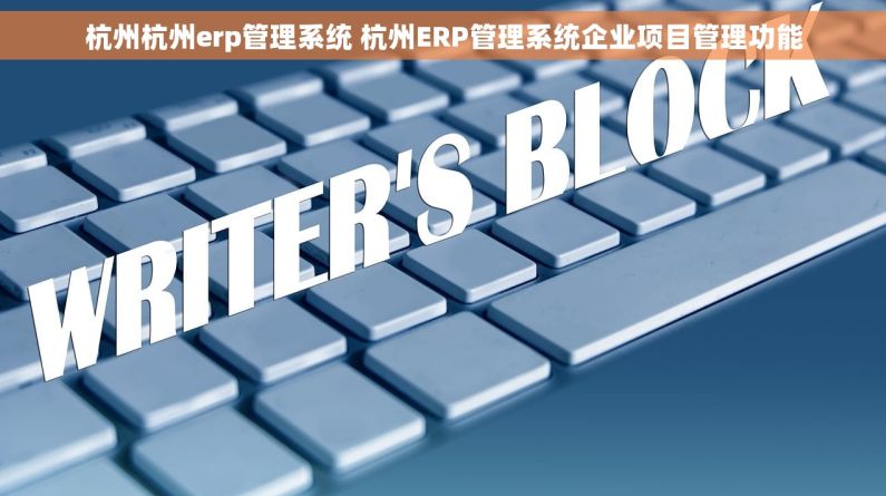 杭州杭州erp管理系统 杭州ERP管理系统企业项目管理功能