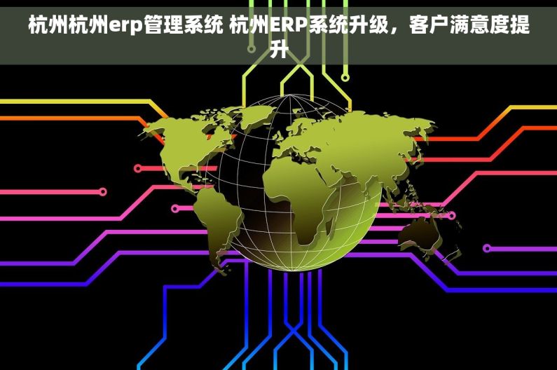 杭州杭州erp管理系统 杭州ERP系统升级，客户满意度提升