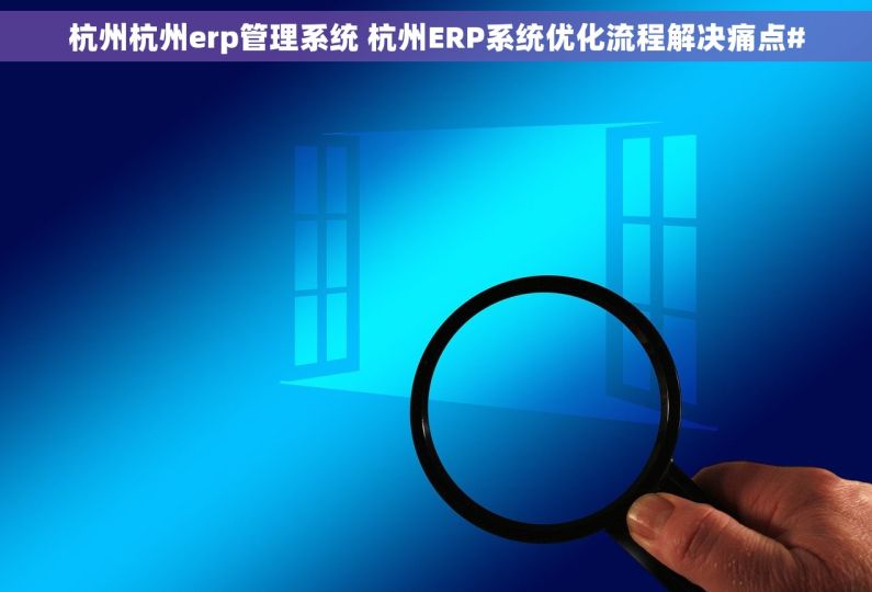 杭州杭州erp管理系统 杭州ERP系统优化流程解决痛点#