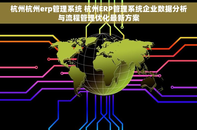 杭州杭州erp管理系统 杭州ERP管理系统企业数据分析与流程管理优化最新方案