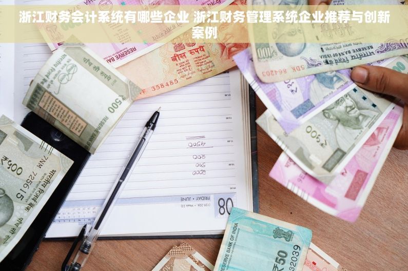 浙江财务会计系统有哪些企业 浙江财务管理系统企业推荐与创新案例