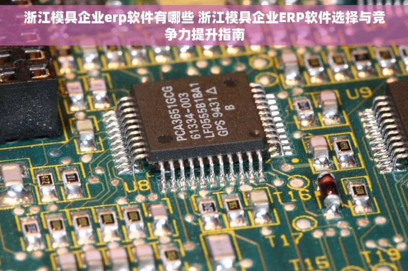 浙江模具企业erp软件有哪些 浙江模具企业ERP软件选择与竞争力提升指南