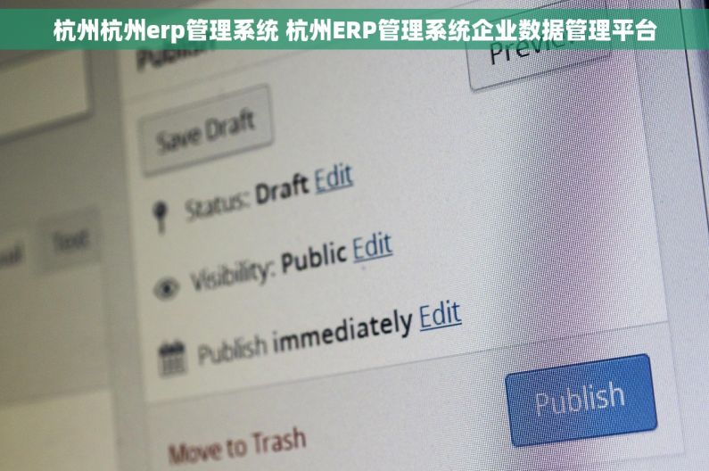 杭州杭州erp管理系统 杭州ERP管理系统企业数据管理平台