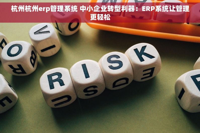 杭州杭州erp管理系统 中小企业转型利器:ERP系统让管理更轻松 杭州杭州erp管理系统 中小企业转型利器:ERP系统让管理更轻松