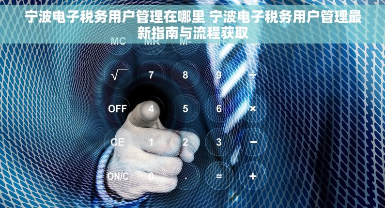 宁波电子税务用户管理在哪里 宁波电子税务用户管理最新指南与流程获取