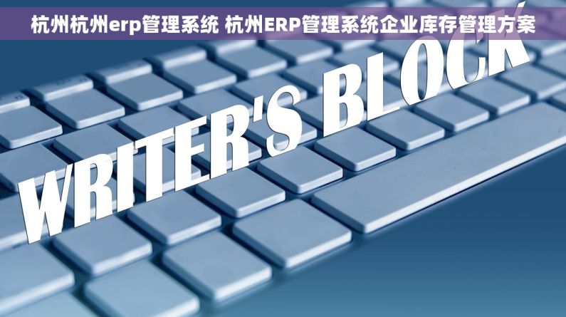 杭州杭州erp管理系统 杭州ERP管理系统企业库存管理方案
