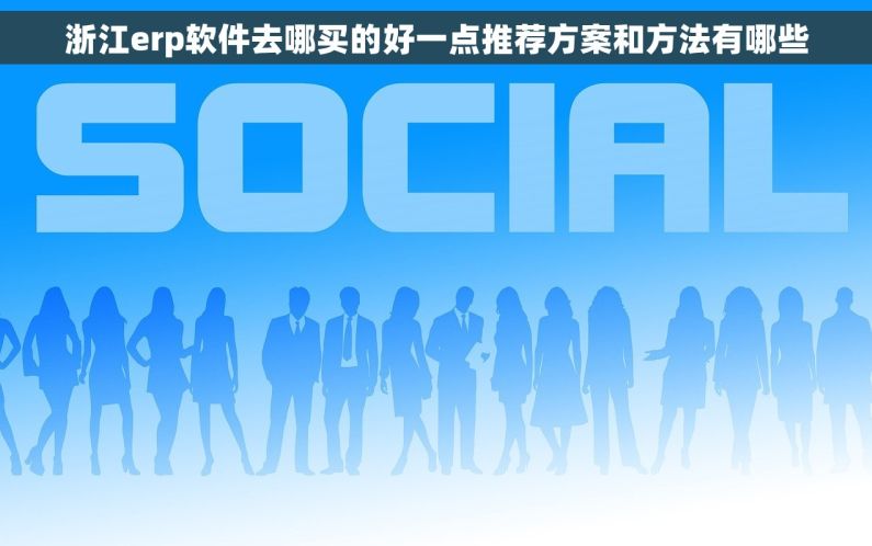 浙江erp软件去哪买的好一点推荐方案和方法有哪些