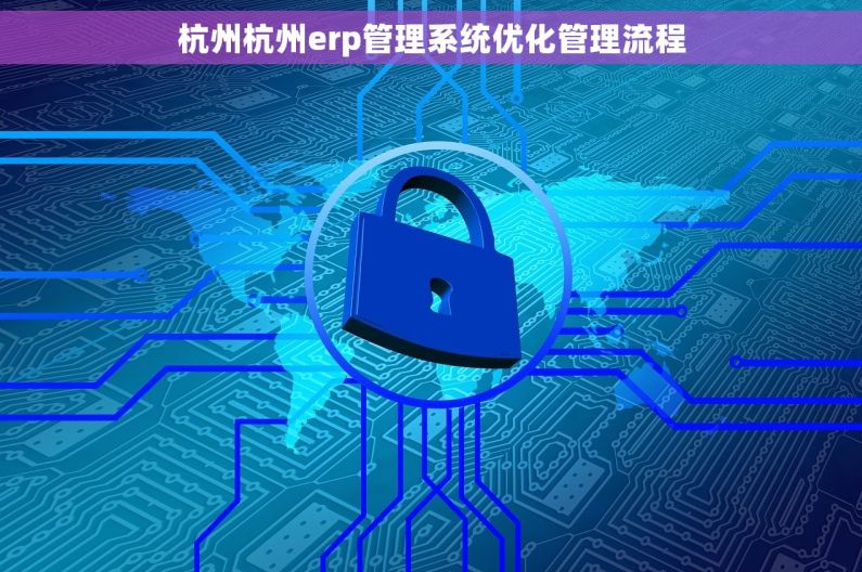 杭州杭州erp管理系统优化管理流程 杭州杭州erp管理系统优化管理流程