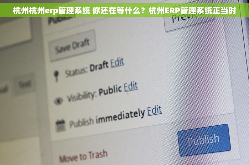 杭州杭州erp管理系统 你还在等什么?杭州ERP管理系统正当时 杭州杭州erp管理系统 你还在等什么?杭州ERP管理系统正当时