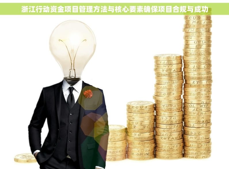 浙江行动资金项目管理方法与核心要素确保项目合规与成功