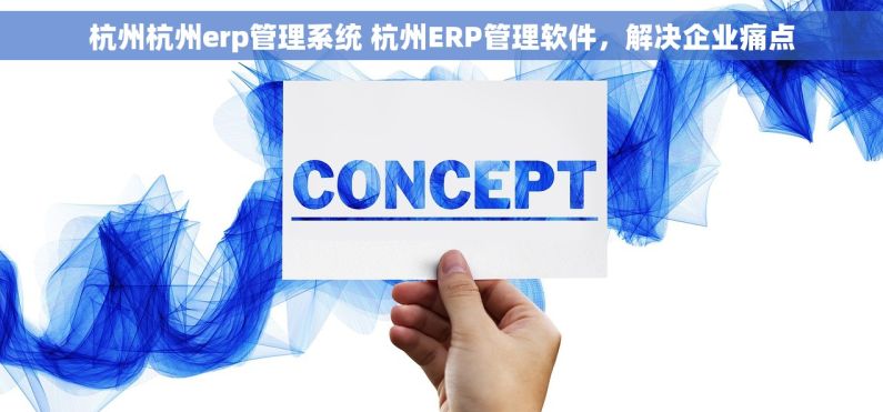 杭州杭州erp管理系统 杭州ERP管理软件，解决企业痛点