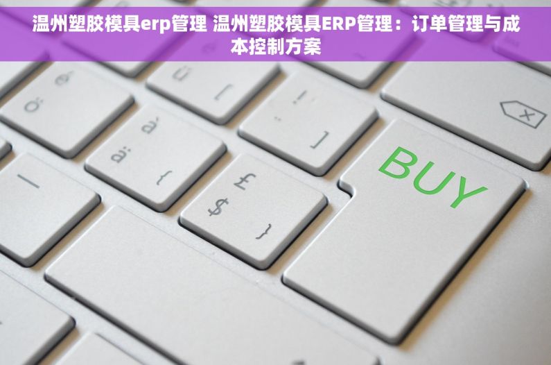 温州塑胶模具erp管理 温州塑胶模具ERP管理:订单管理与成本控制方案 温州塑胶模具erp管理 温州塑胶模具ERP管理:订单管理与成本控制方案