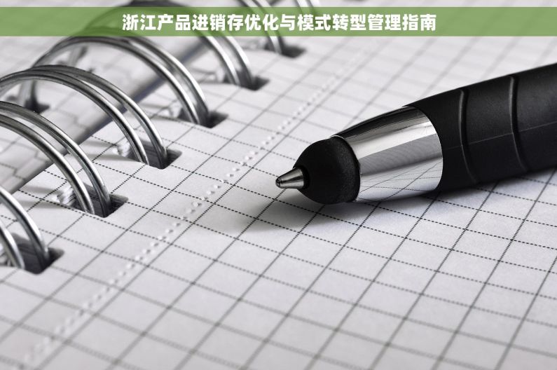 浙江产品进销存优化与模式转型管理指南 浙江产品进销存优化与模式转型管理指南