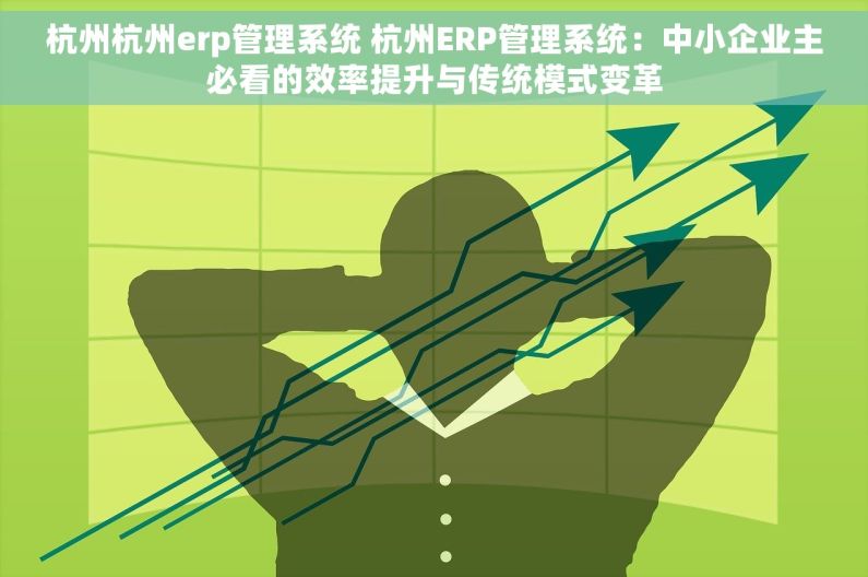 杭州杭州erp管理系统 杭州ERP管理系统:中小企业主必看的效率提升与传统模式变革 杭州杭州erp管理系统 杭州ERP管理系统:中小企业主必看的效率提升与传统模式变革