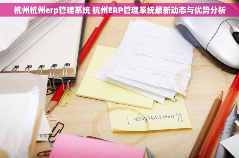 杭州杭州erp管理系统 杭州ERP管理系统最新动态与优势分析