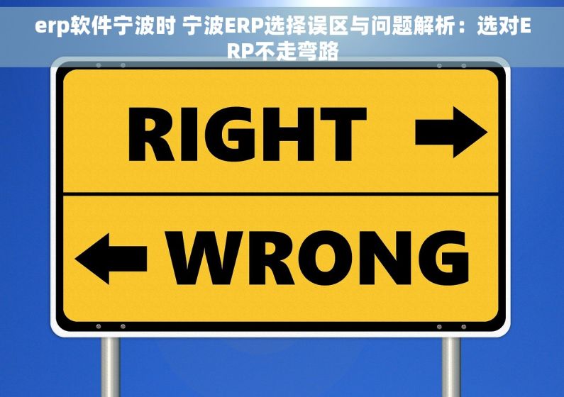 erp软件宁波时 宁波ERP选择误区与问题解析:选对ERP不走弯路 erp软件宁波时 宁波ERP选择误区与问题解析:选对ERP不走弯路