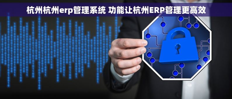 杭州杭州erp管理系统 功能让杭州ERP管理更高效
