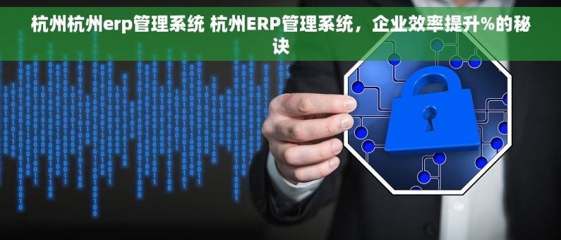 杭州杭州erp管理系统 杭州ERP管理系统,企业效率提升%的秘诀 杭州杭州erp管理系统 杭州ERP管理系统,企业效率提升%的秘诀