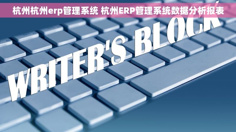 杭州杭州erp管理系统 杭州ERP管理系统数据分析报表