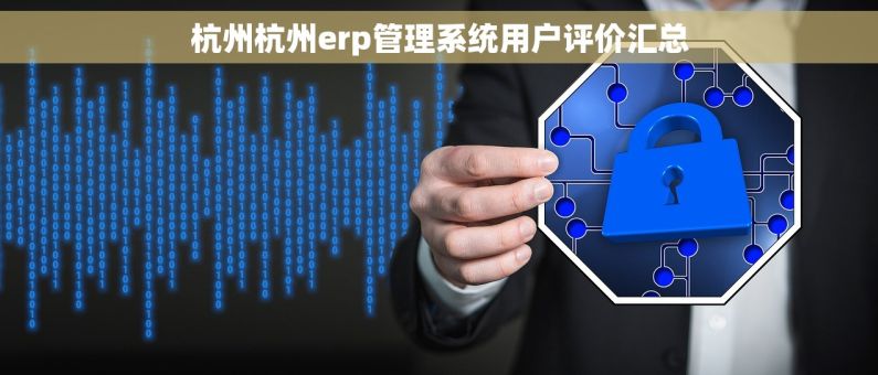 杭州杭州erp管理系统用户评价汇总 杭州杭州erp管理系统用户评价汇总