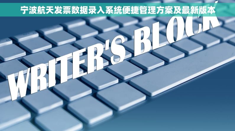 宁波航天发票数据录入系统便捷管理方案及最新版本 宁波航天发票数据录入系统便捷管理方案及最新版本