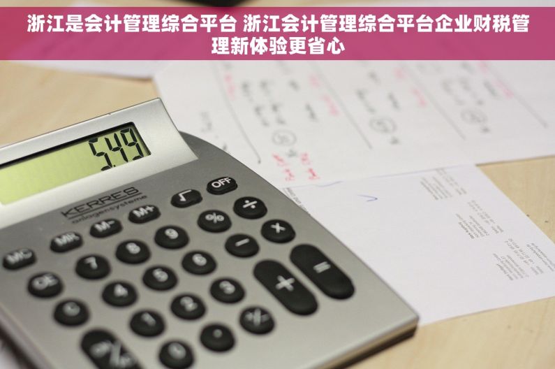浙江是会计管理综合平台 浙江会计管理综合平台企业财税管理新体验更省心