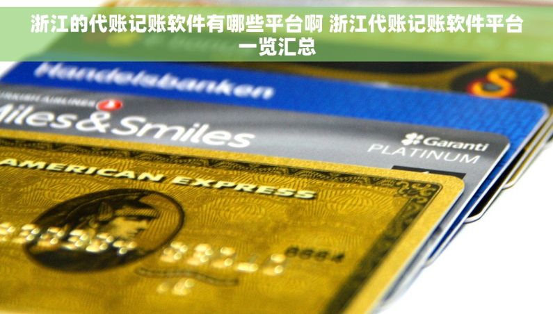 浙江的代账记账软件有哪些平台啊 浙江代账记账软件平台一览汇总