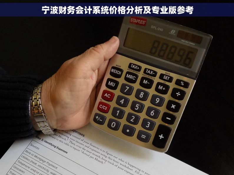 宁波财务会计系统价格分析及专业版参考