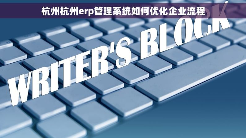 杭州杭州erp管理系统如何优化企业流程 杭州杭州erp管理系统如何优化企业流程
