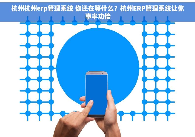 杭州杭州erp管理系统 你还在等什么？杭州ERP管理系统让你事半功倍