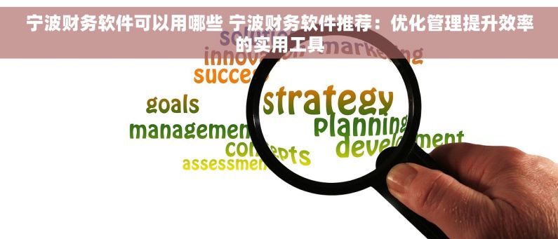 宁波财务软件可以用哪些 宁波财务软件推荐:优化管理提升效率的实用工具 宁波财务软件可以用哪些 宁波财务软件推荐:优化管理提升效率的实用工具